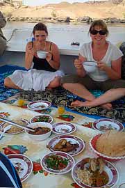 felucca sailing in Aswan