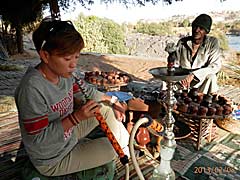 Nubian Coffee at first Cataract